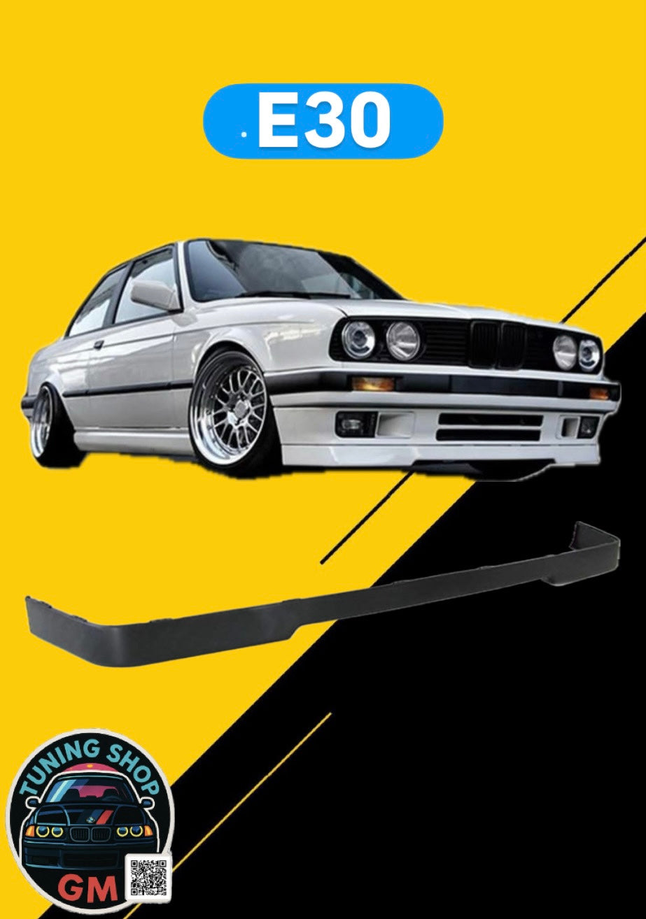 BMW E30 IS Преден Lip Спојлер - Црна Боја