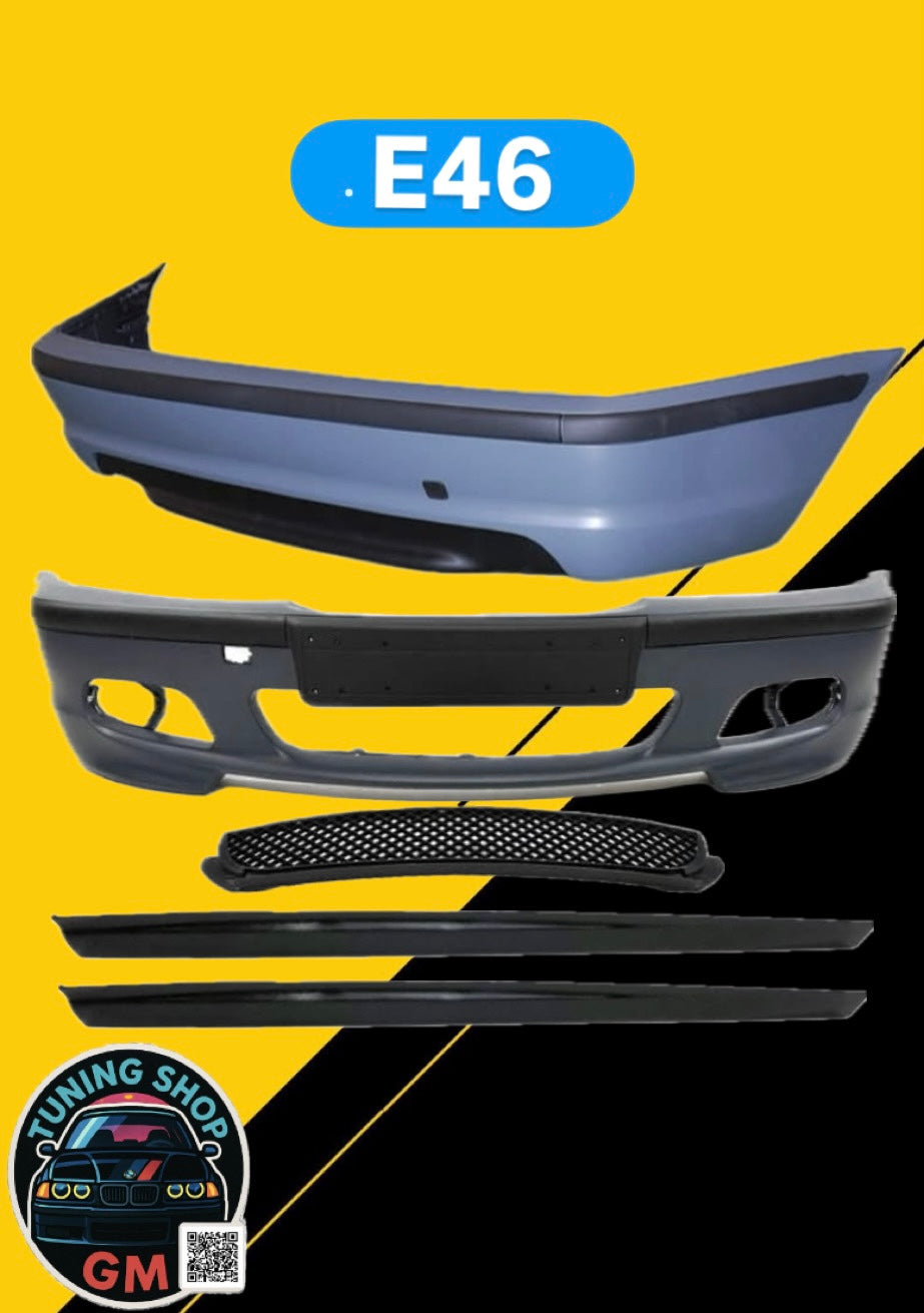 BMW E46 Sedan Комплетен M-Tech Пакет - Full Body Kit