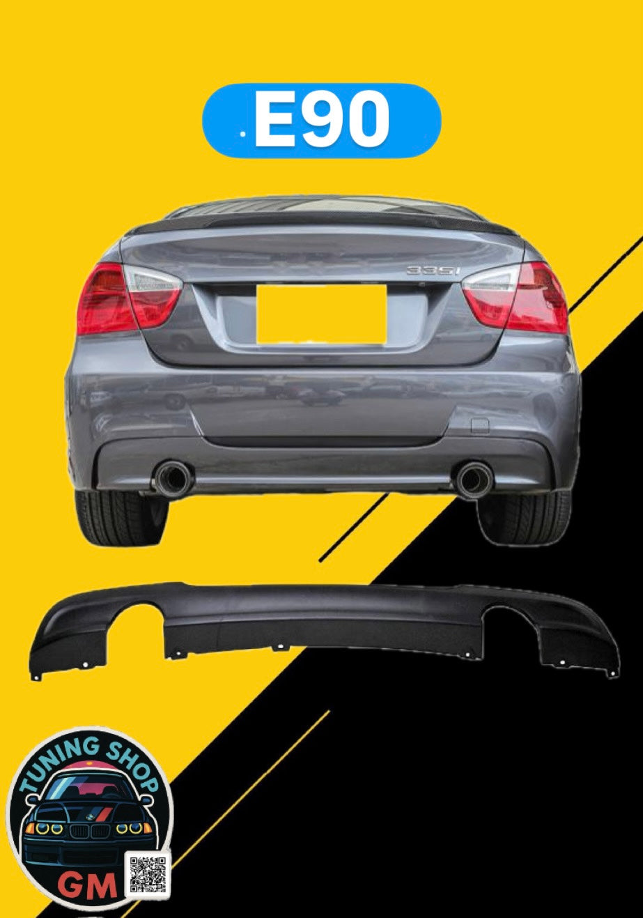 BMW E90 Заден Дифузер - 335i Изглед