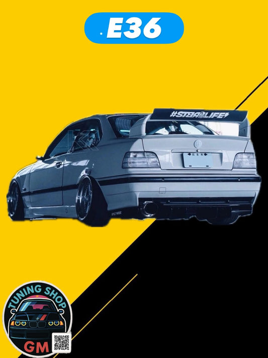 BMW E36 Бели Задни Стопови Coupe/Cabrio