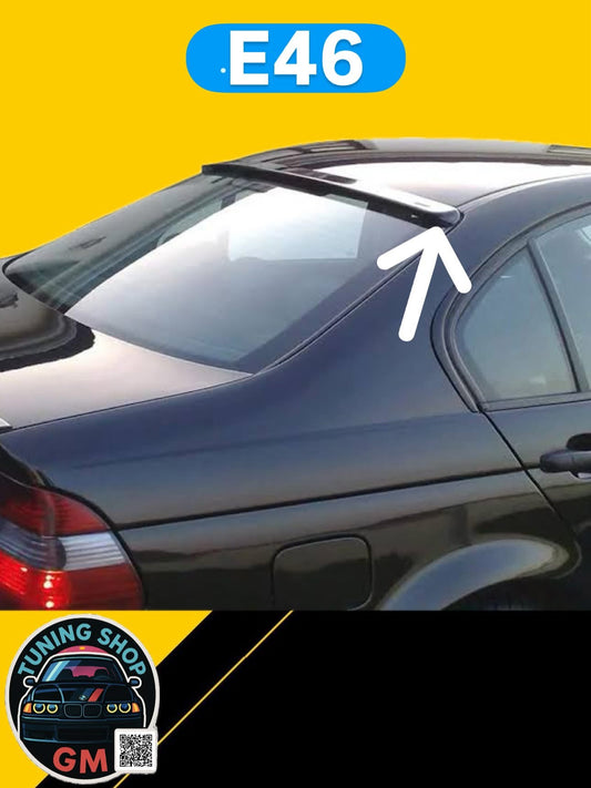 BMW E46 Заден Спојлер (Roof Spoiler) - Пластика за Фарбање