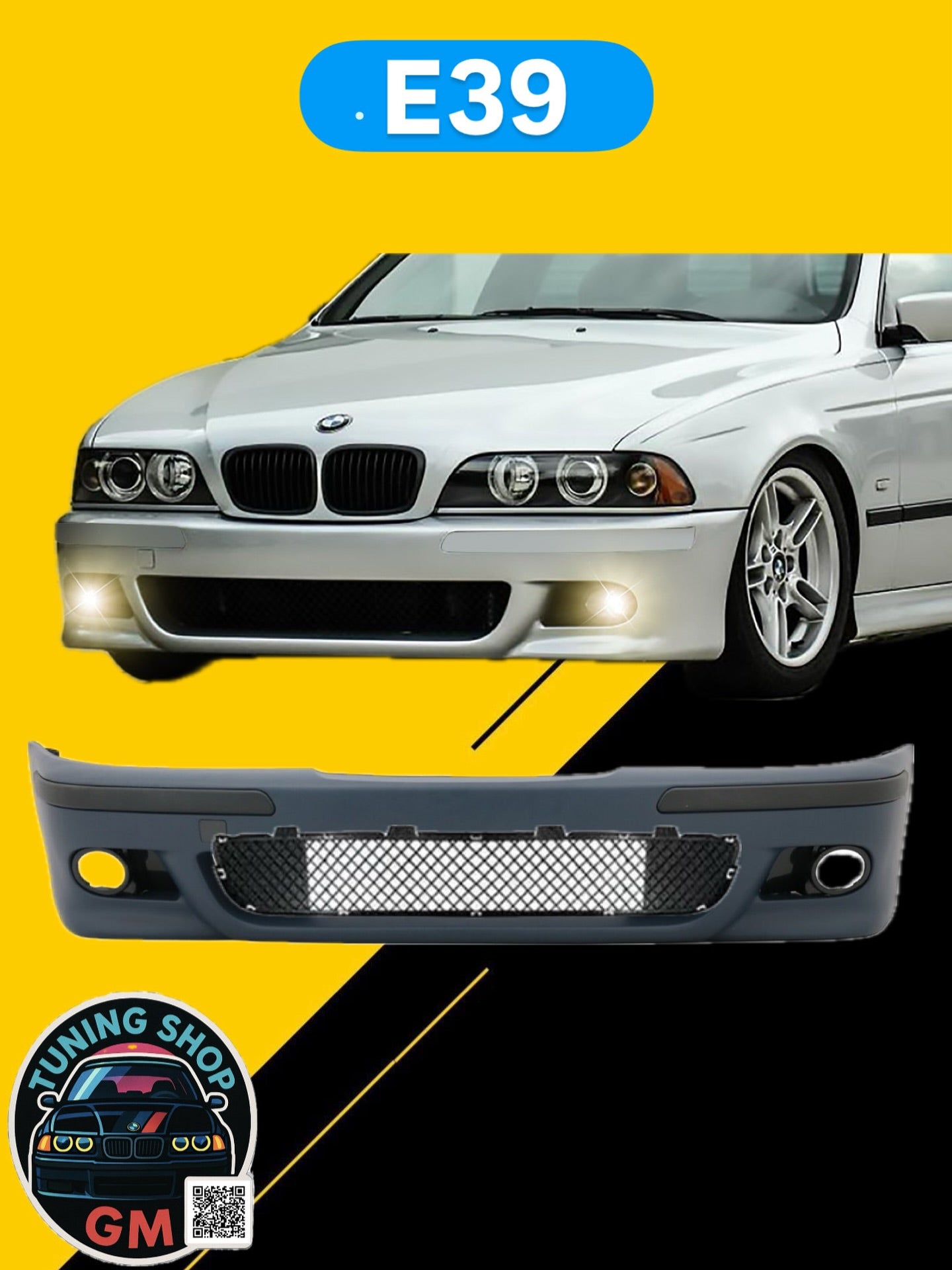 BMW E39 Преден М браник