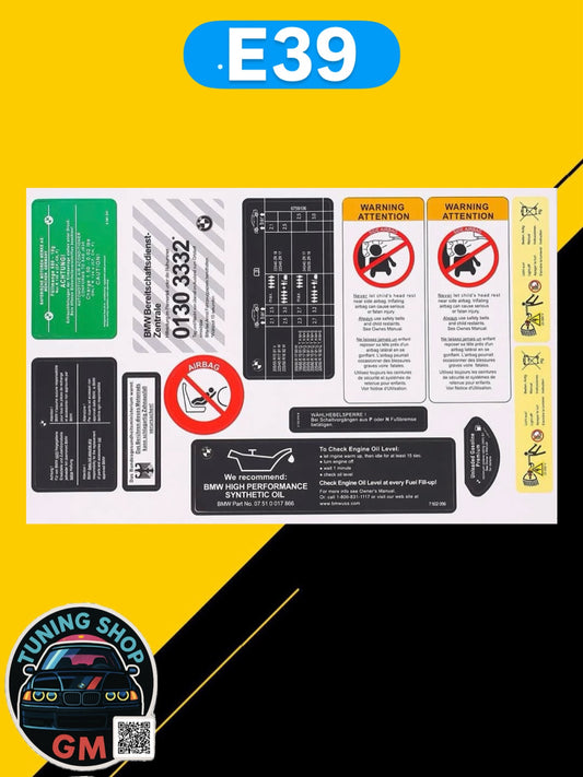 Лeпенки за цело возило – комплет