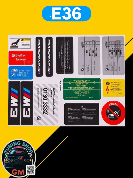 Лeпенки за цело возило – комплет