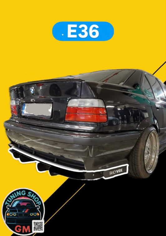 BMW E36 Заден Метален Дифузер - Fancywide Style