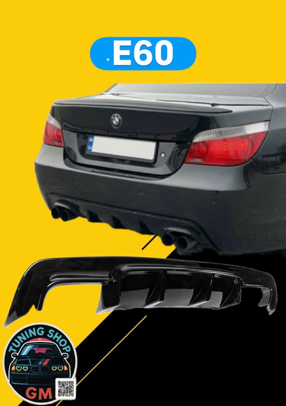 BMW E60 Заден Дифузер за M-Tech Браник