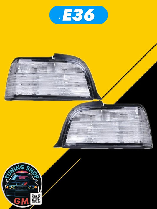 BMW E36 Бели Задни Стопови Coupe/Cabrio